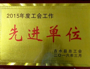 2015年县总工会先进单位