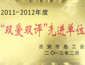 2011-2012年市总工会先进单位
