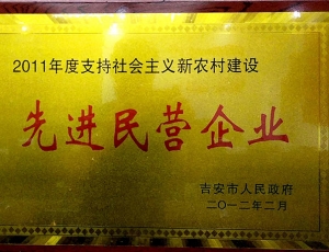 市政府先进民营企业